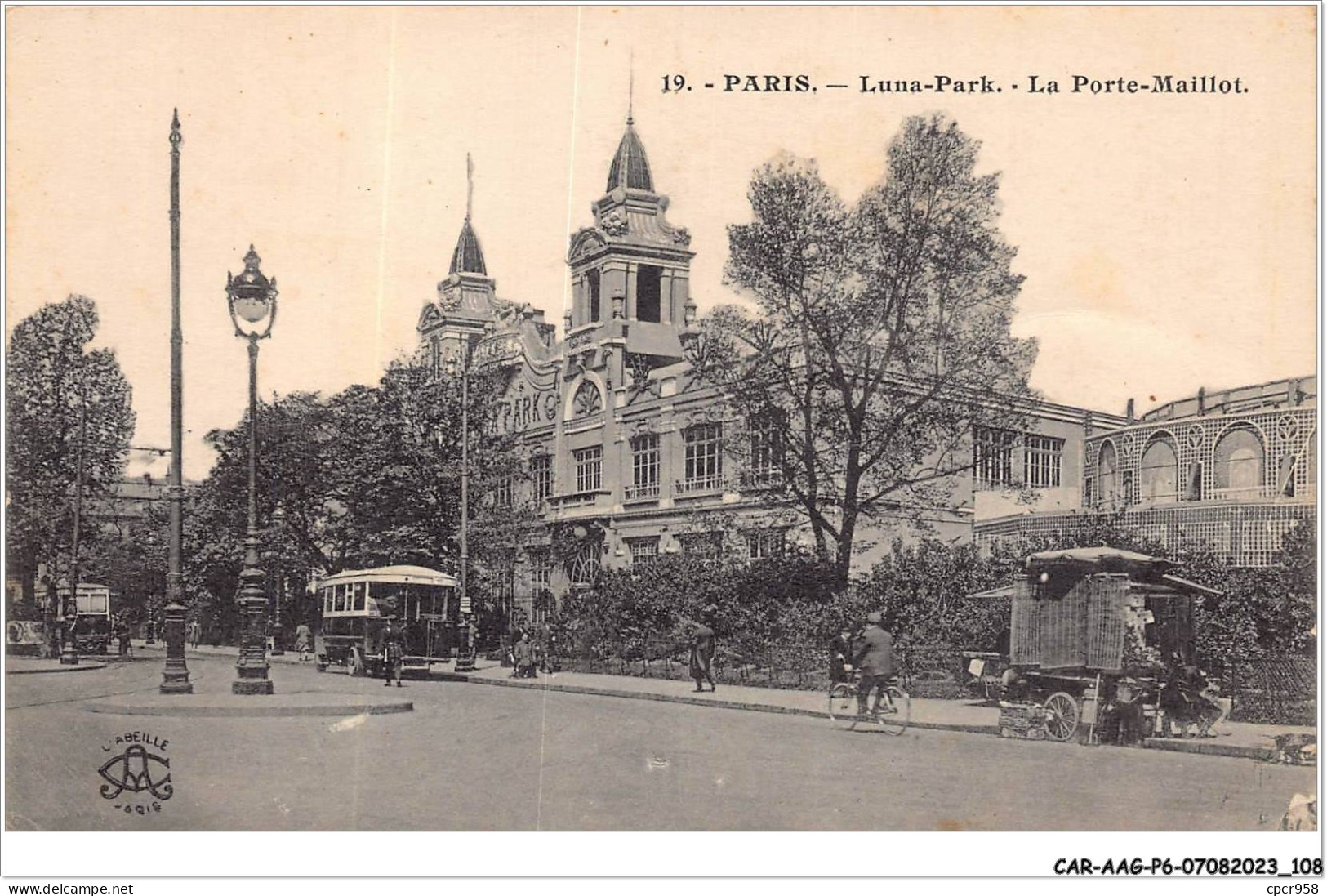 CAR-AAGP6-75-0537 - PARIS XVI - LUNA-PARK - La Porte Maillot - Paris (16)