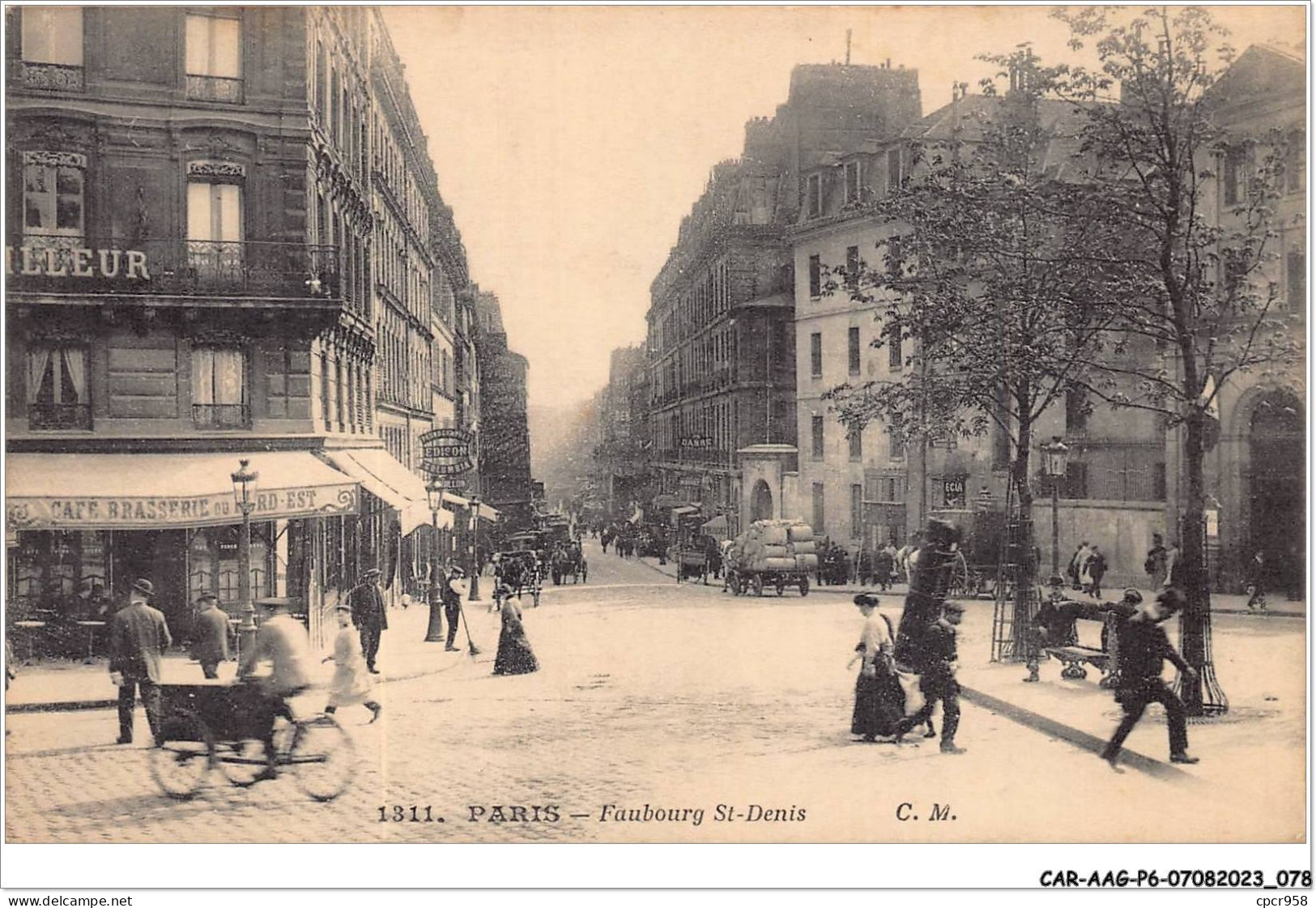 CAR-AAGP6-75-0522 - PARIS X - Faubourg St-Denis  - Distrito: 10