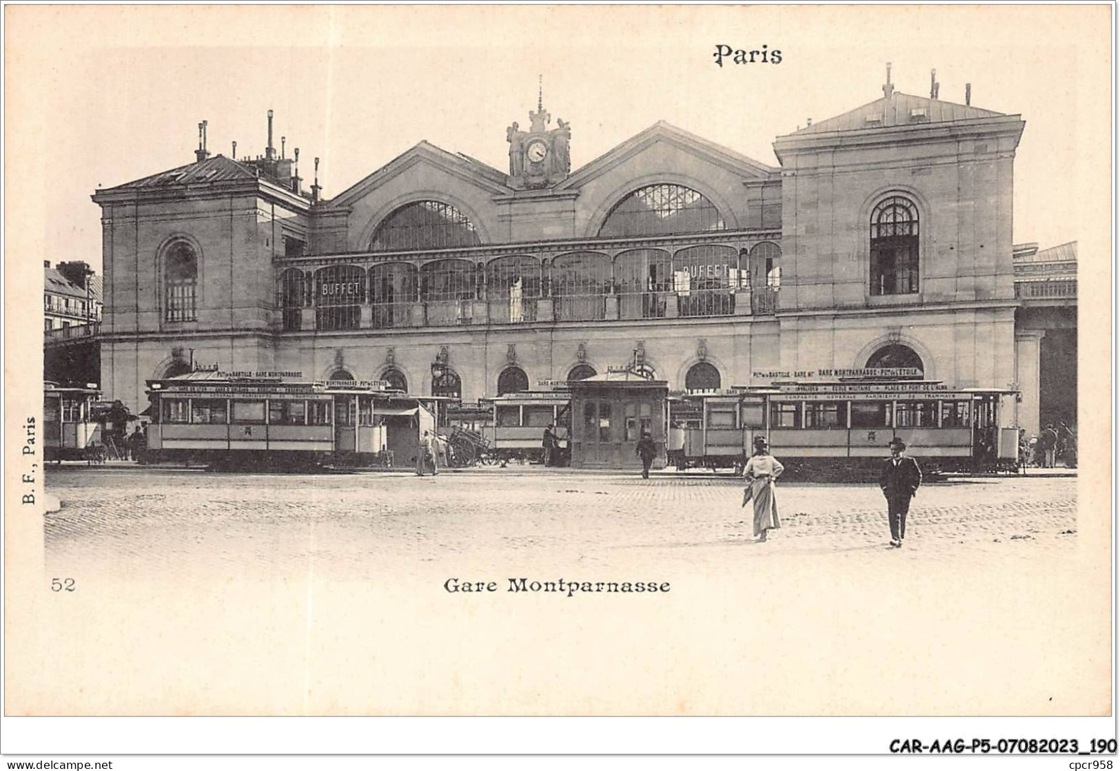 CAR-AAGP5-75-0477 - PARIS - Gare Montparnasse  - Other & Unclassified