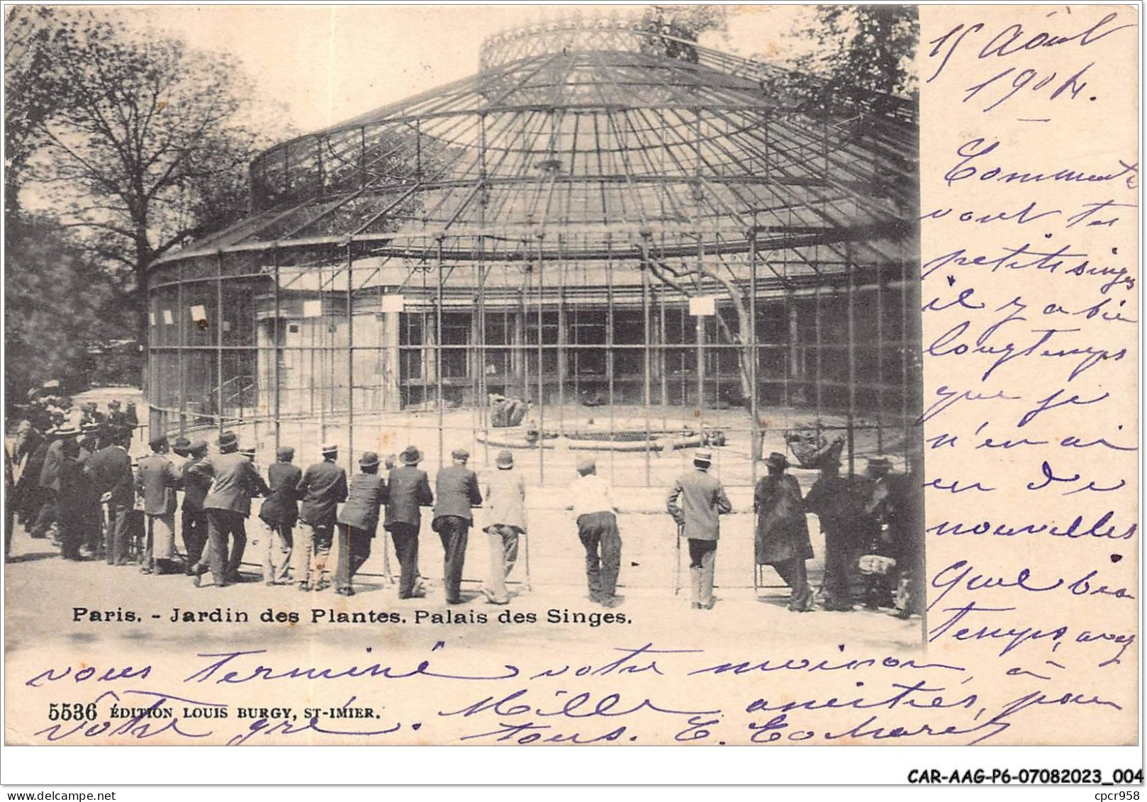 CAR-AAGP6-75-0485 - PARIS - Jardin Des Plantes - Palais Des Singes  - Sonstige & Ohne Zuordnung