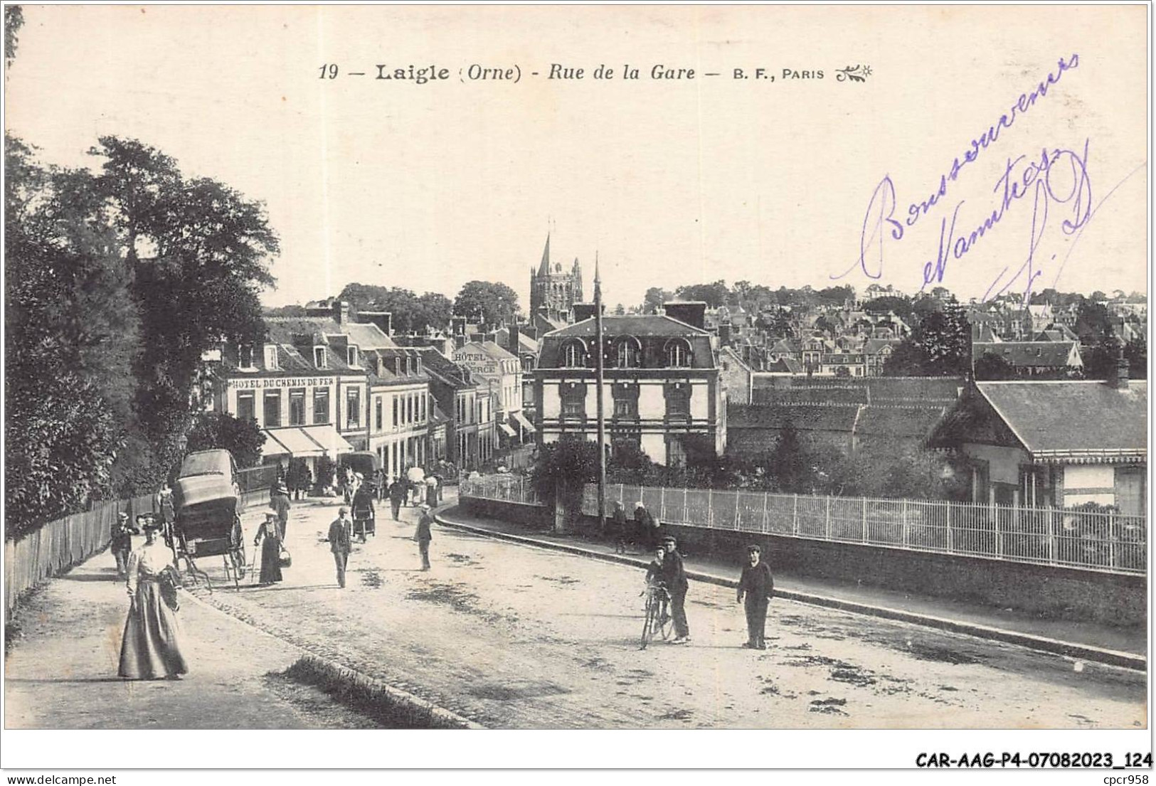 CAR-AAGP4-61-0352 - L'AIGLE - Rue De La Gare  - L'Aigle