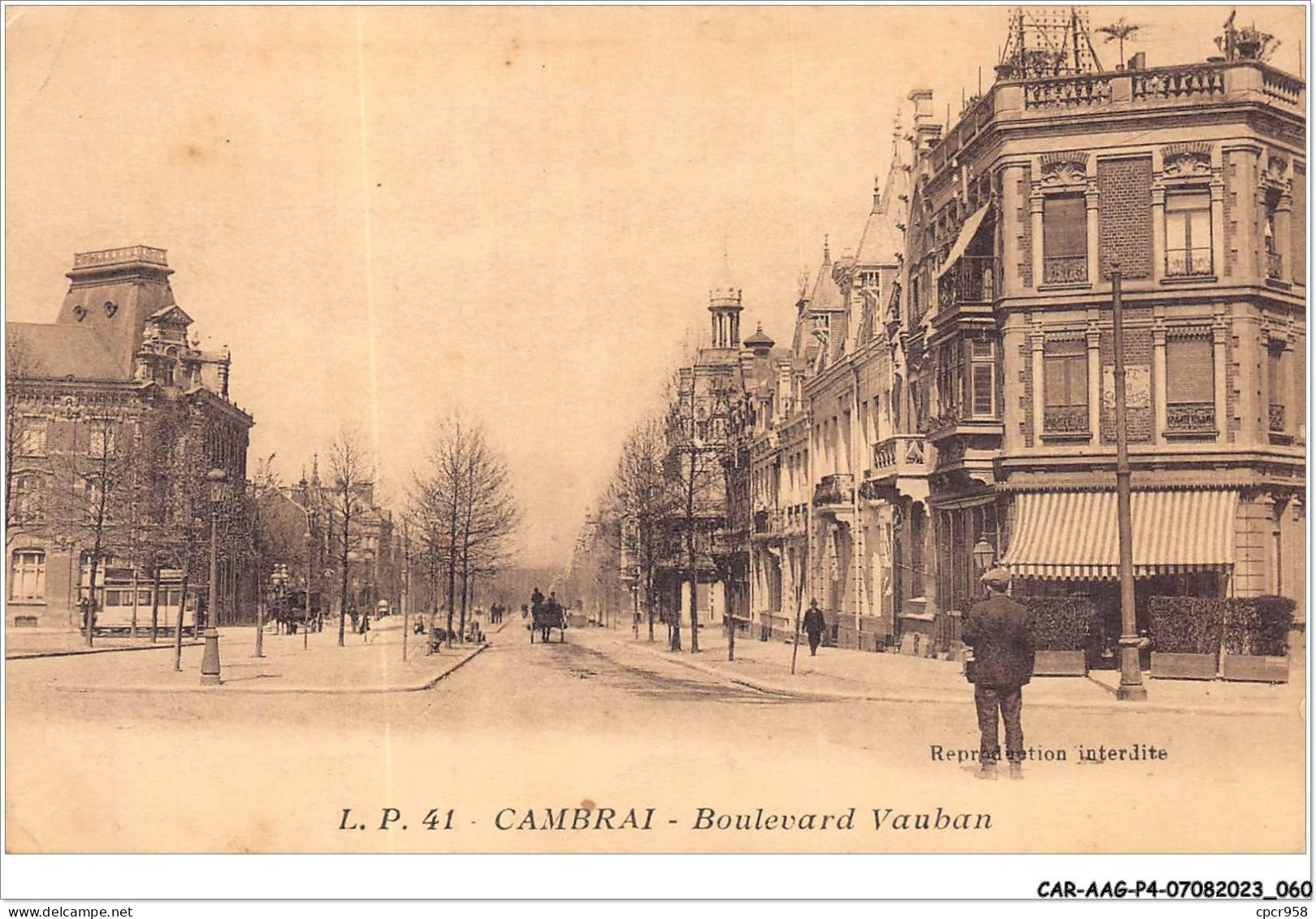 CAR-AAGP4-59-0320 - CAMBRAI - Boulevard Vauban - Cambrai