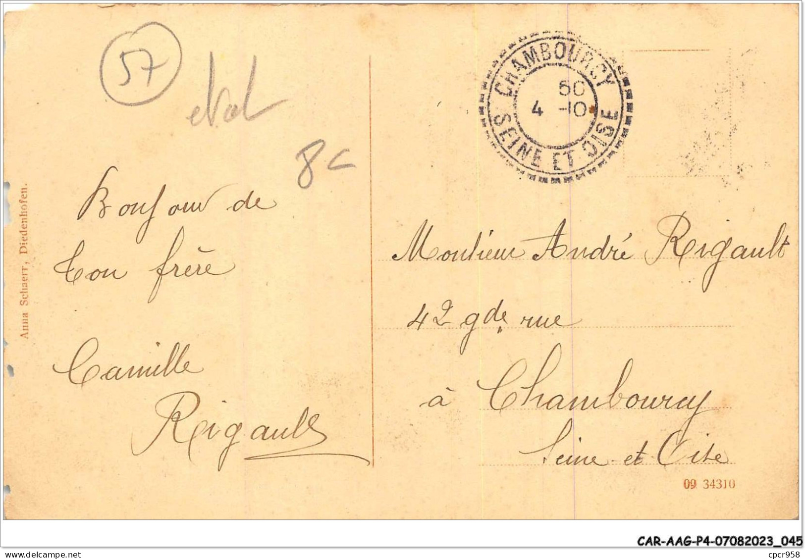 CAR-AAGP4-57-0312 - THIONVILLE - Pont De La Moselle - Carte Vendue En L'etat - Other & Unclassified