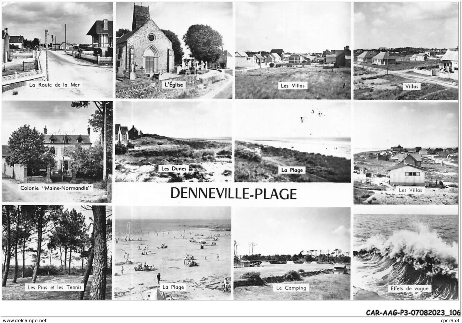 CAR-AAGP3-50-0253 - DENNEVILLE-PLAGE - Multi-vues - Other & Unclassified