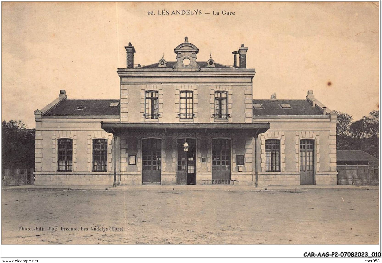 CAR-AAGP2-27-0114 - LES ANDELYS - La Gare  - Les Andelys