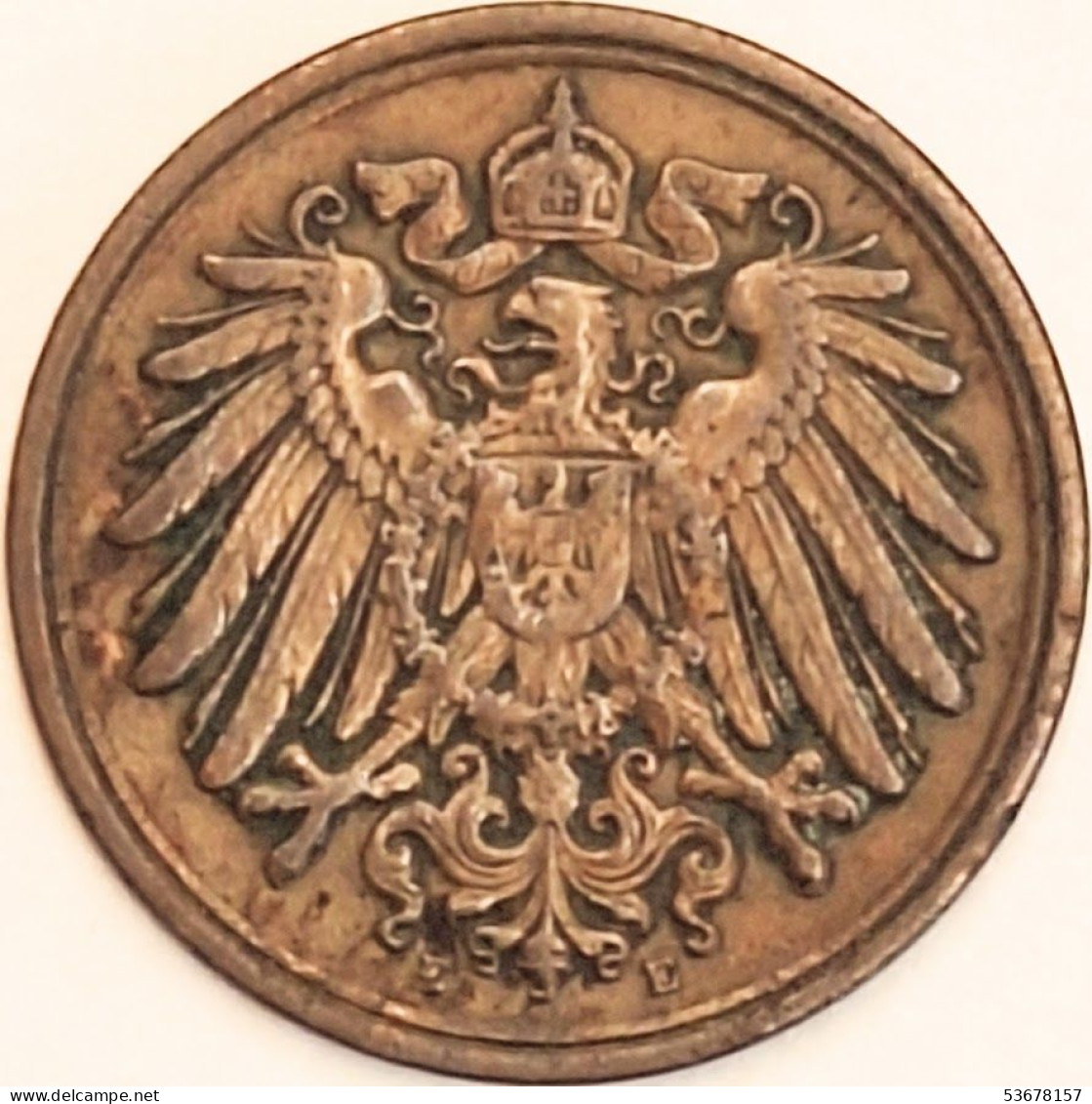 Germany Empire - Pfennig 1900 E, KM# 10 (#4418) - Otros – Europa