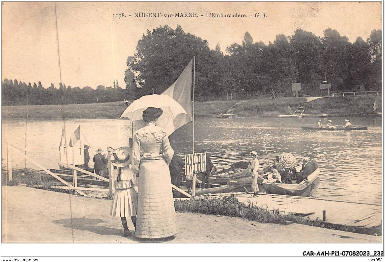 CAR-AAHP11-94-1077 - NOGENT-SUR-MARNE - L'embarcadère - Nogent Sur Marne