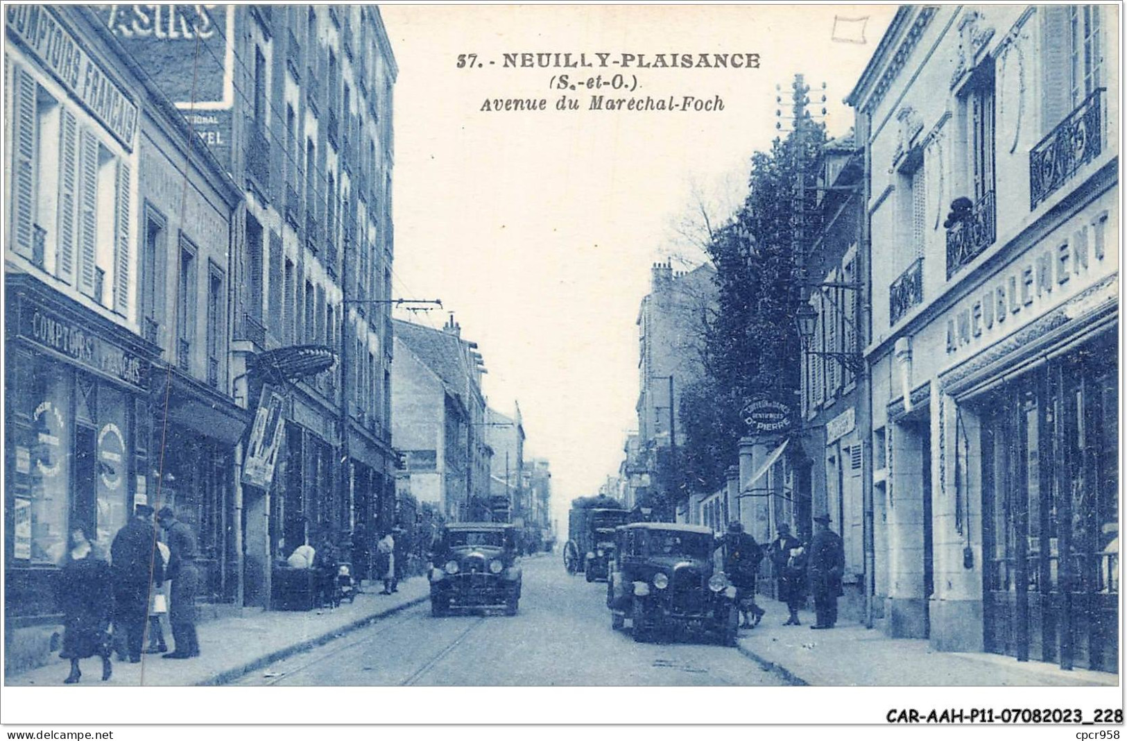 CAR-AAHP11-93-1075 - NEUILLY-PLAISANCE - Avenue Du Maréchal-foch - Neuilly Plaisance