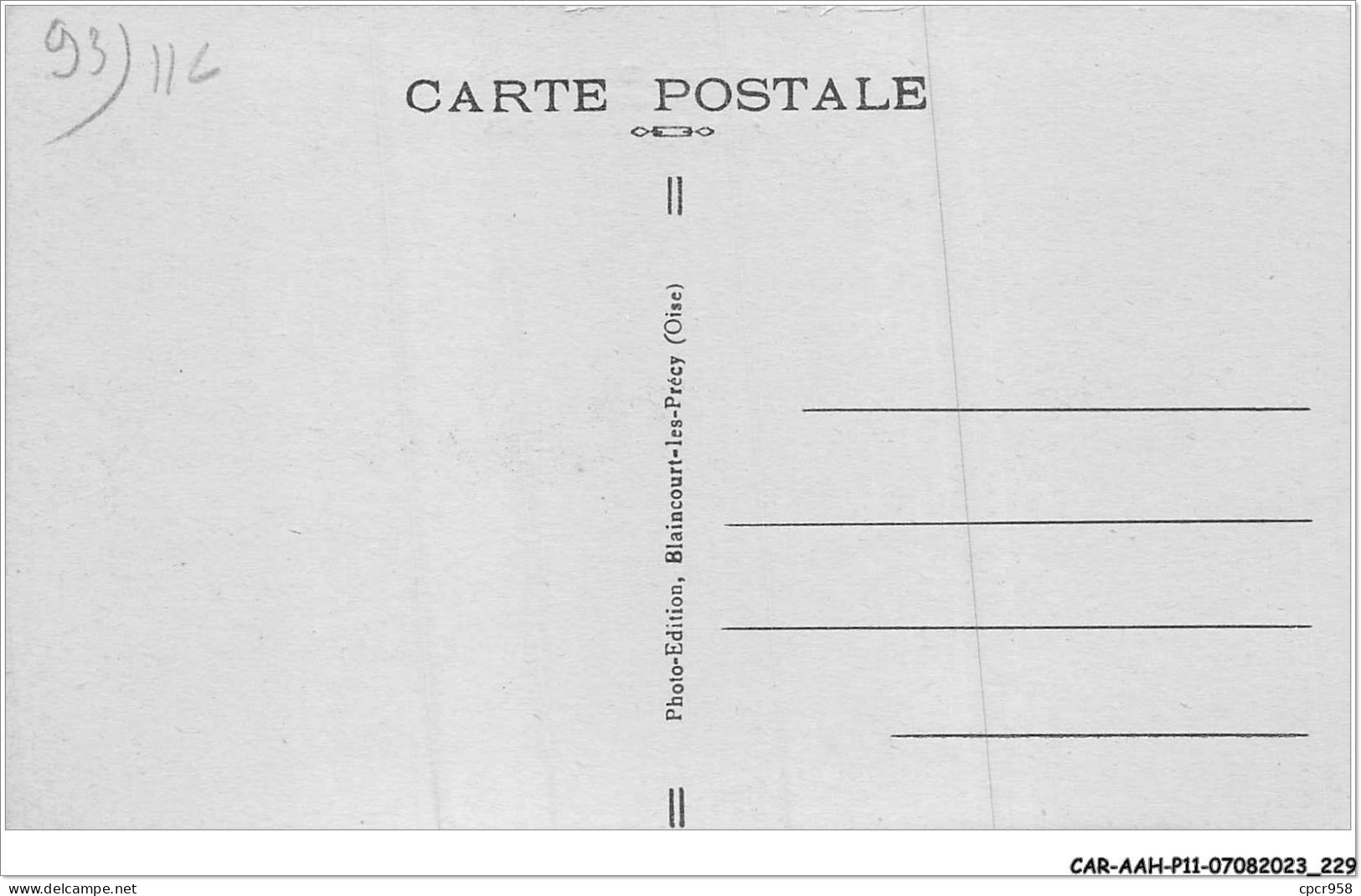 CAR-AAHP11-93-1075 - NEUILLY-PLAISANCE - Avenue Du Maréchal-foch - Neuilly Plaisance