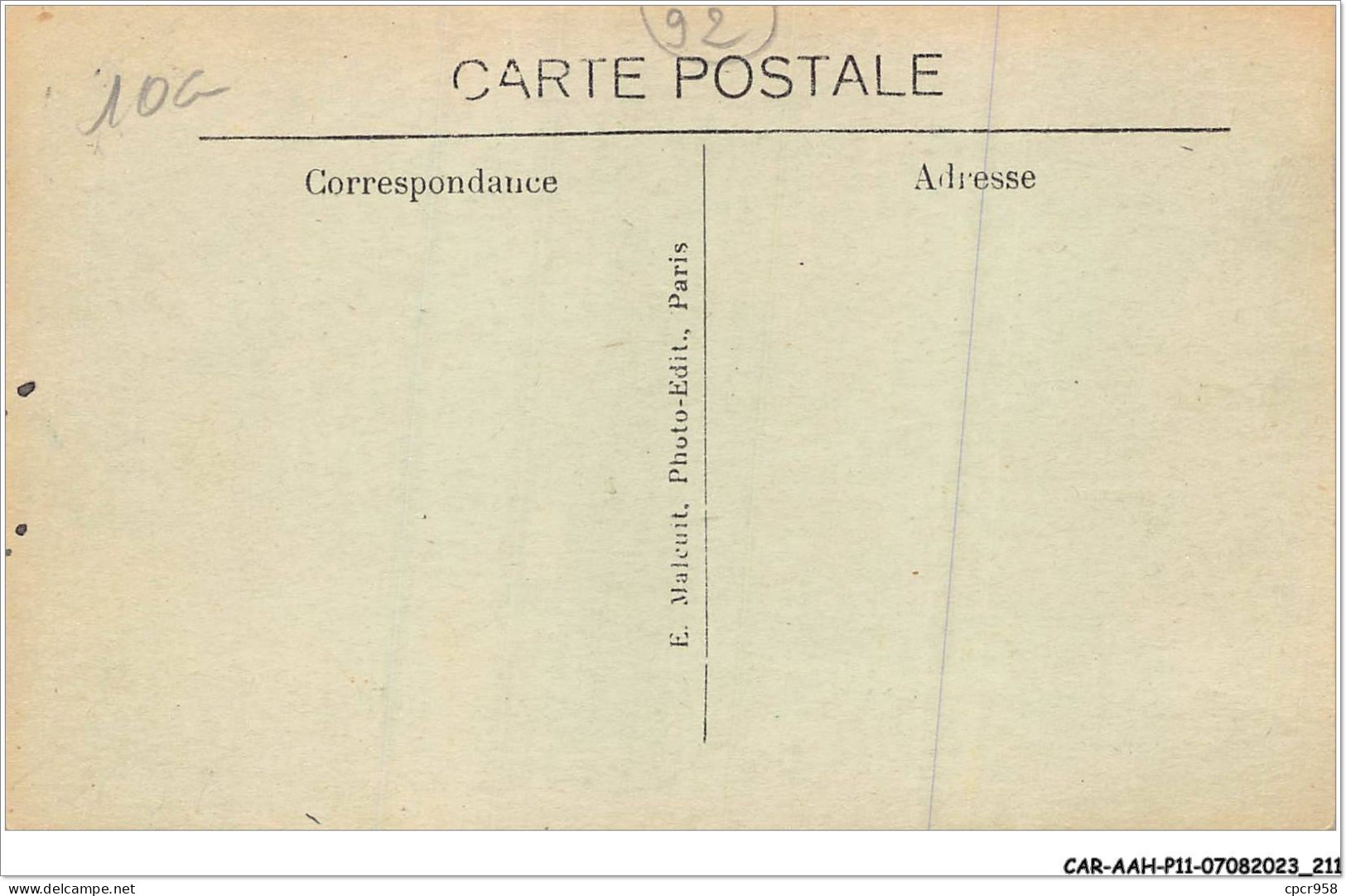 CAR-AAHP11-92-1066 - LEVALLOIS-PERRET - La Rue Cormeille Vers La Rue Rue Gide - Levallois Perret