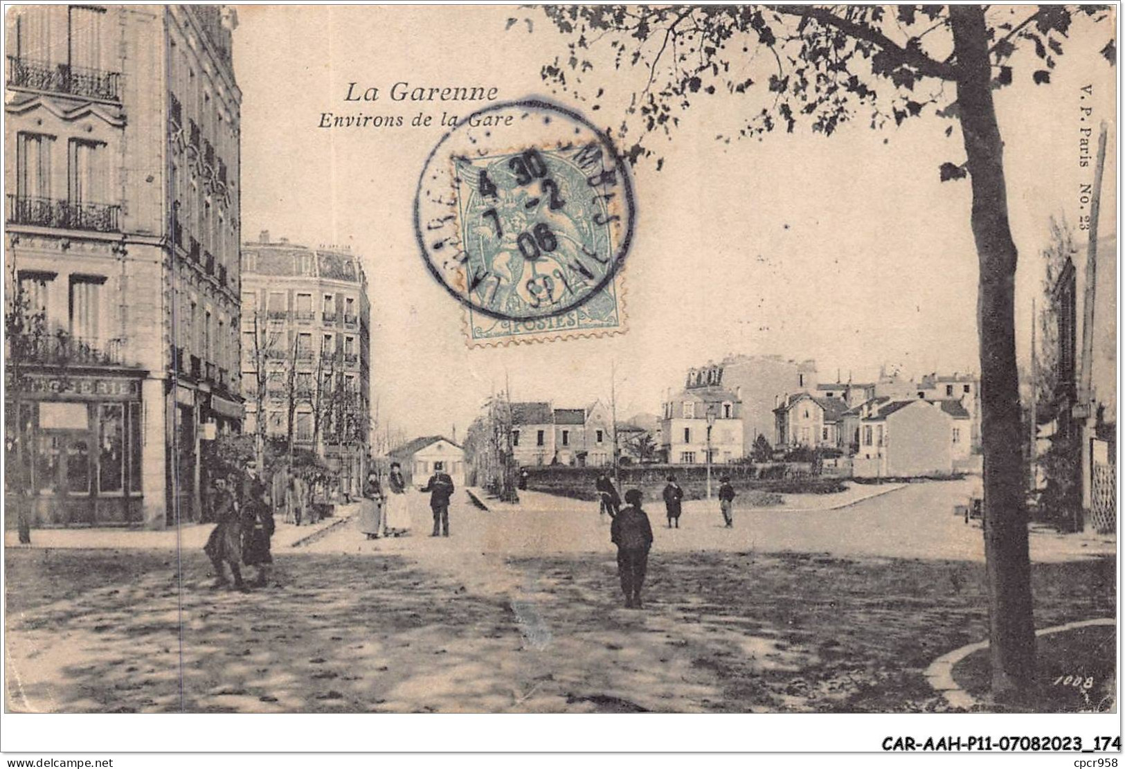 CAR-AAHP11-92-1048 - LA GARENNE - Environs De La Gare - La Garenne Colombes