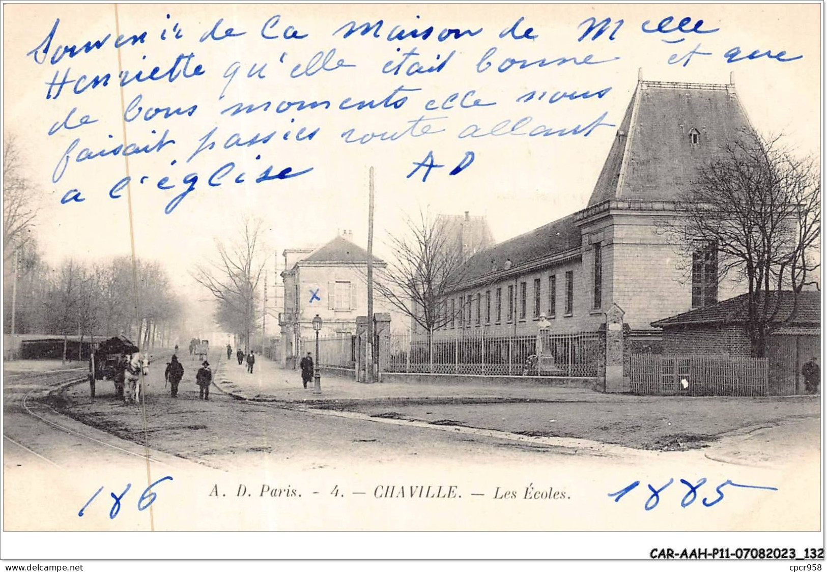CAR-AAHP11-92-1027 - CHAVILLE - Les écoles - Chaville