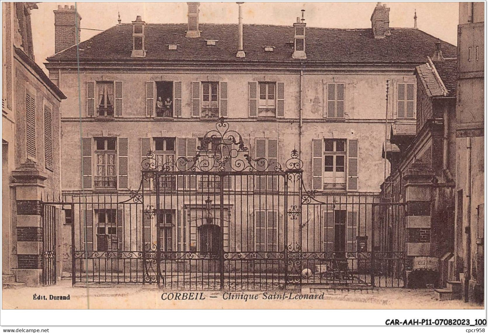 CAR-AAHP11-91-1011 - CORBEIL - Clinique Saint-léonard - Corbeil Essonnes