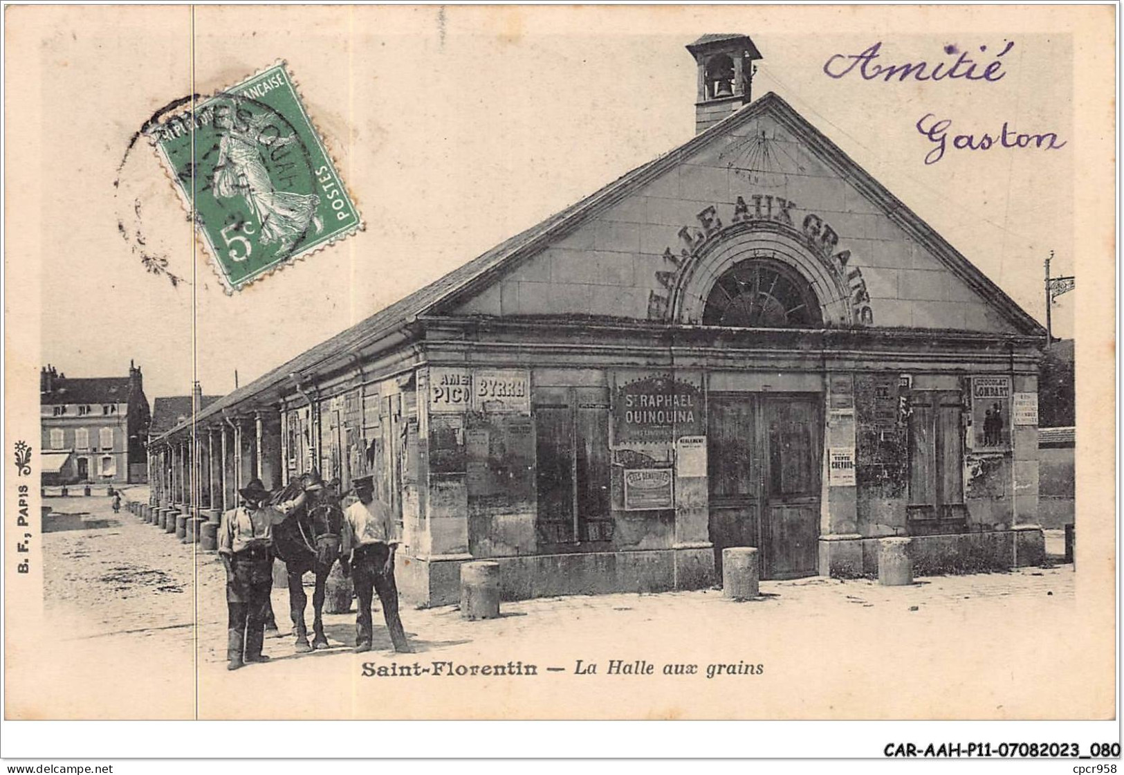 CAR-AAHP11-89-1001 - SAINT-FLORENTIN - La Halle Aux Grains - Saint Florentin