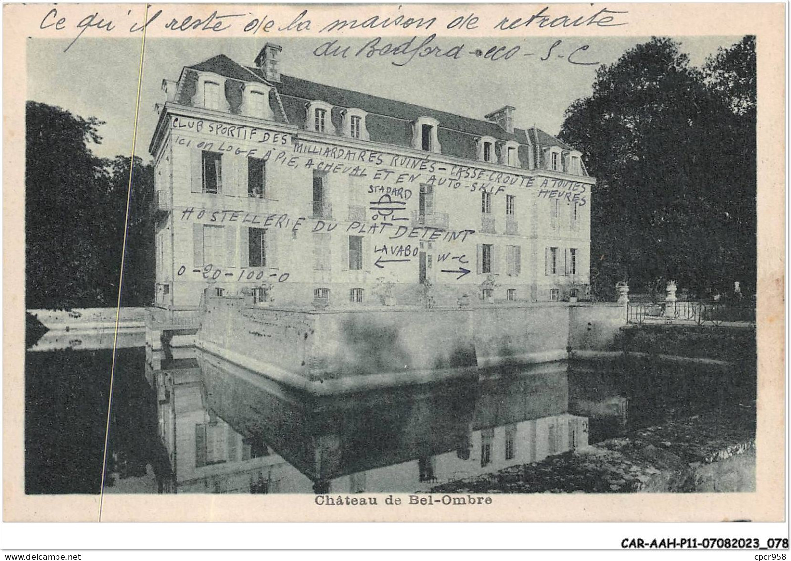 CAR-AAHP11-89-1000 - Château De Bel-Ombre - Other & Unclassified