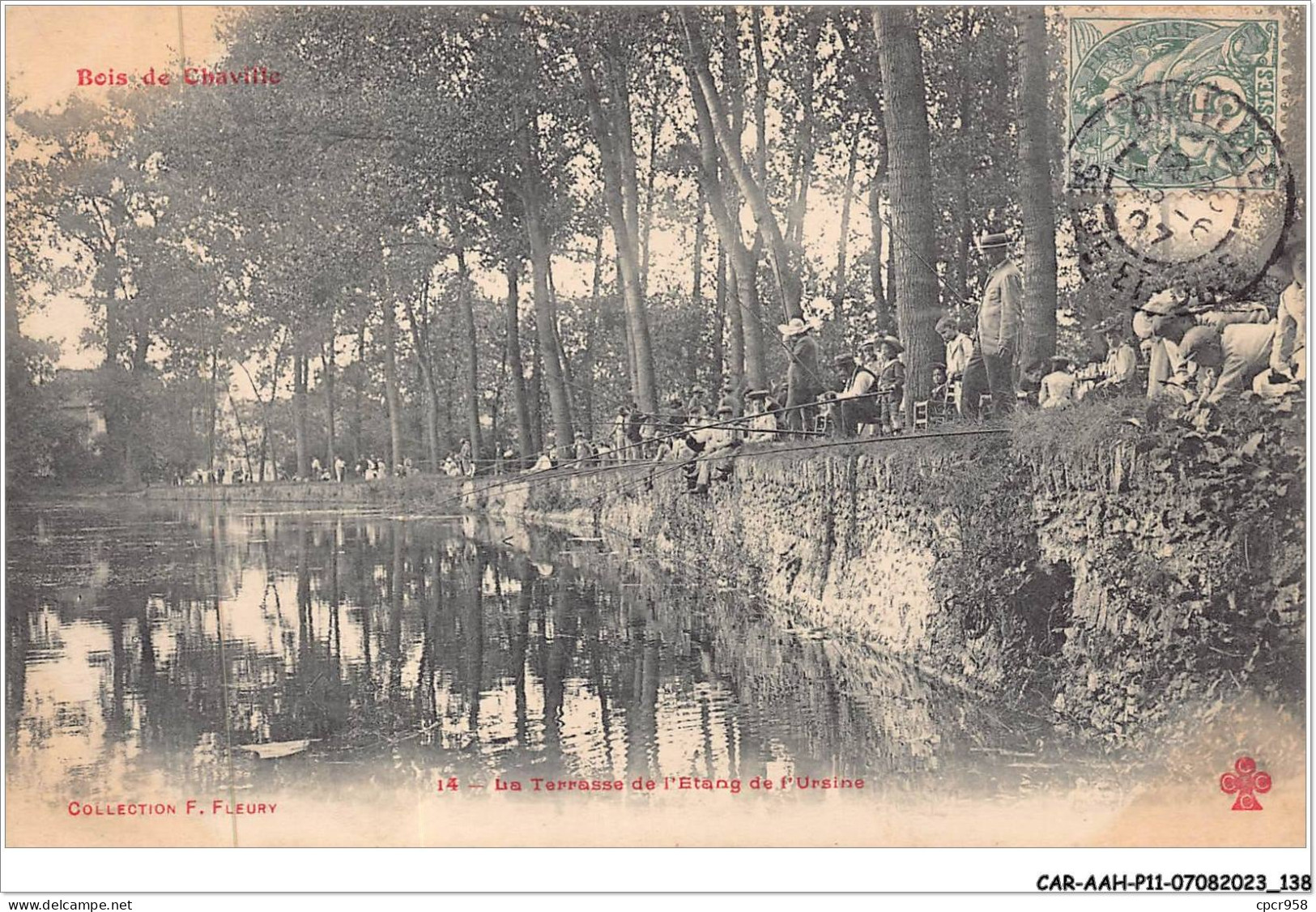 CAR-AAHP11-92-1030 - CHAVILLE - Bois De Chaville - La Terrasse De L'étang De L'ursine - Chaville