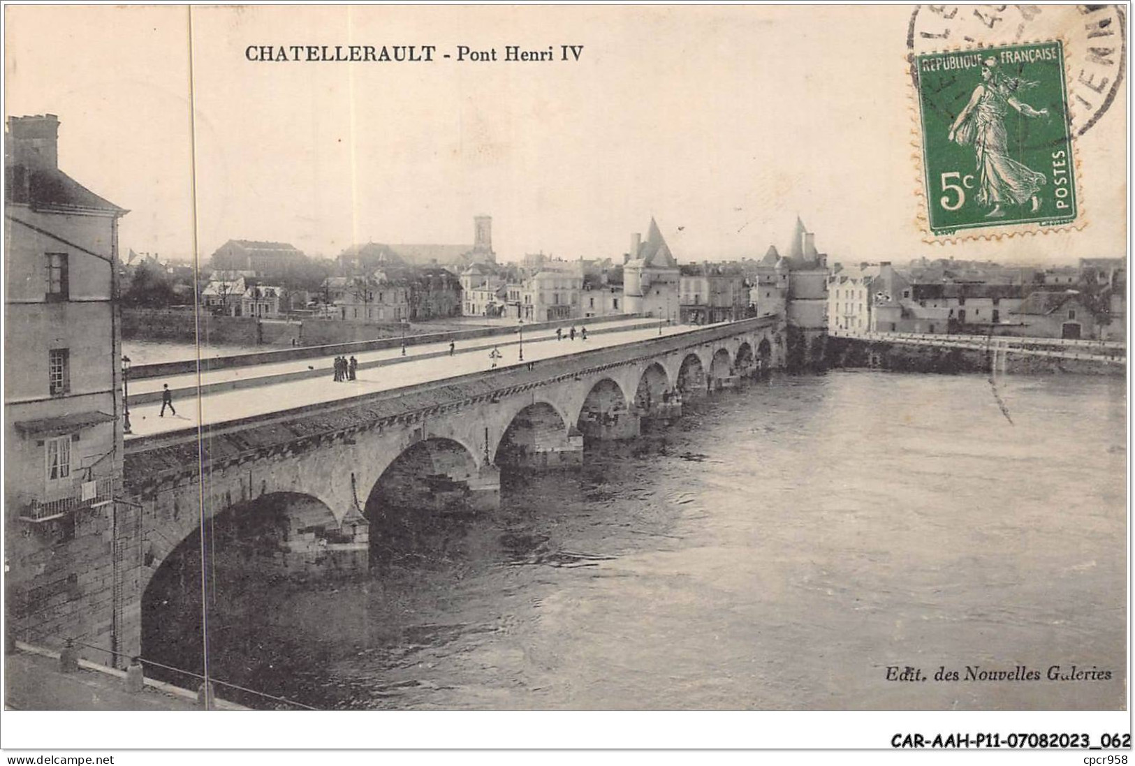 CAR-AAHP11-86-0992 - CHATELLERAULT - Pont Heni IV - Chatellerault