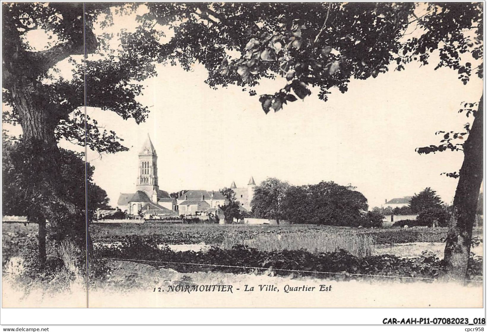 CAR-AAHP11-85-0970 - NOIRMOUTIER - La Ville  - Quartier Est - Noirmoutier