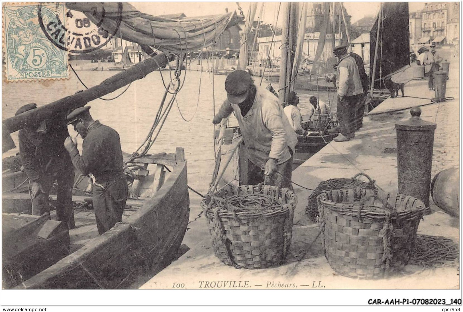 CAR-AAHP1-14-0071 - TROUVILLE - Pêcheurs - Trouville