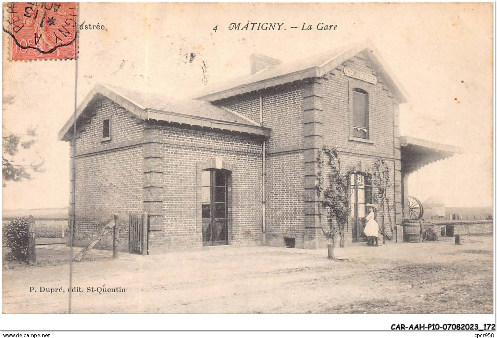 CAR-AAHP10-80-0952 - MATIGNY - La Gare - Other & Unclassified