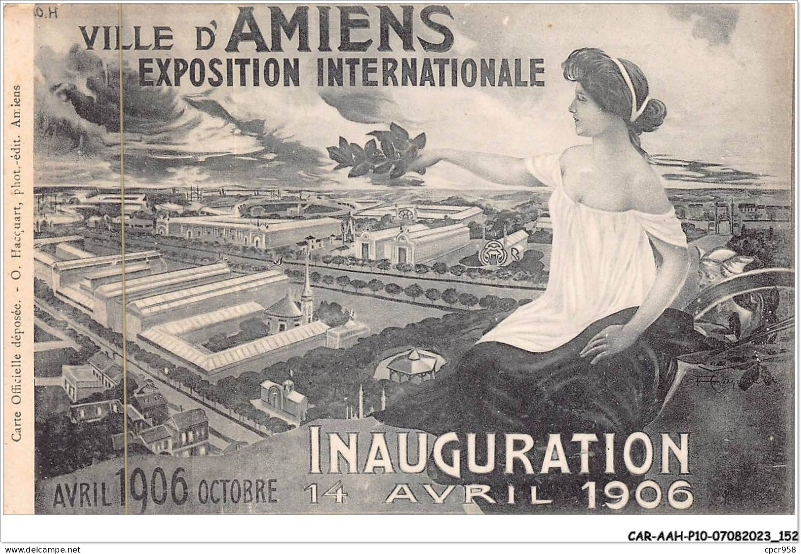 CAR-AAHP10-78-0942 - AMIENS - Ville D'amiens - Exposition Internationale 1906 - Amiens