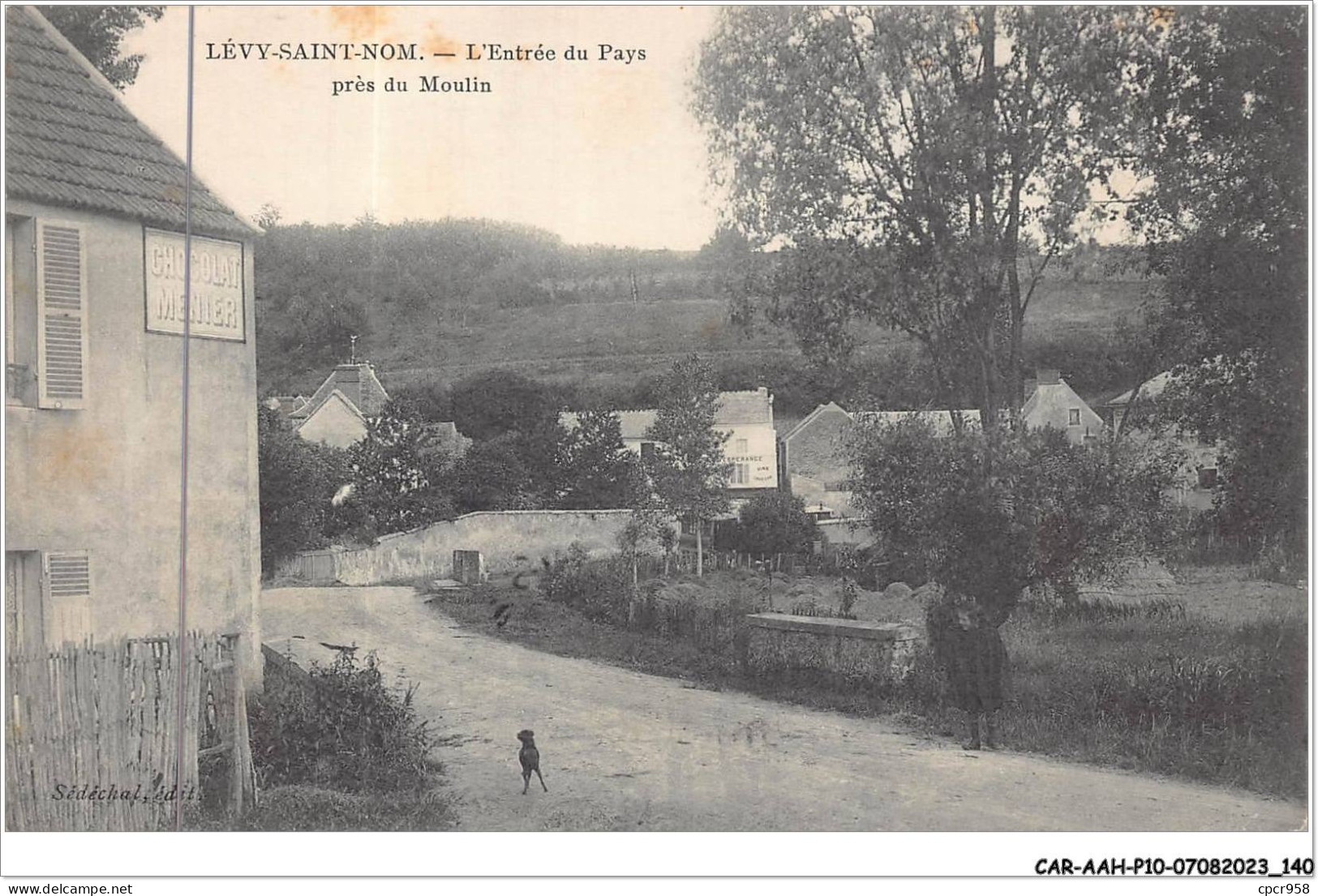 CAR-AAHP10-78-0936 - LEVY-SAINT-NOM - L'entrée Du Pays Près Du Moulin - St. Nom La Breteche