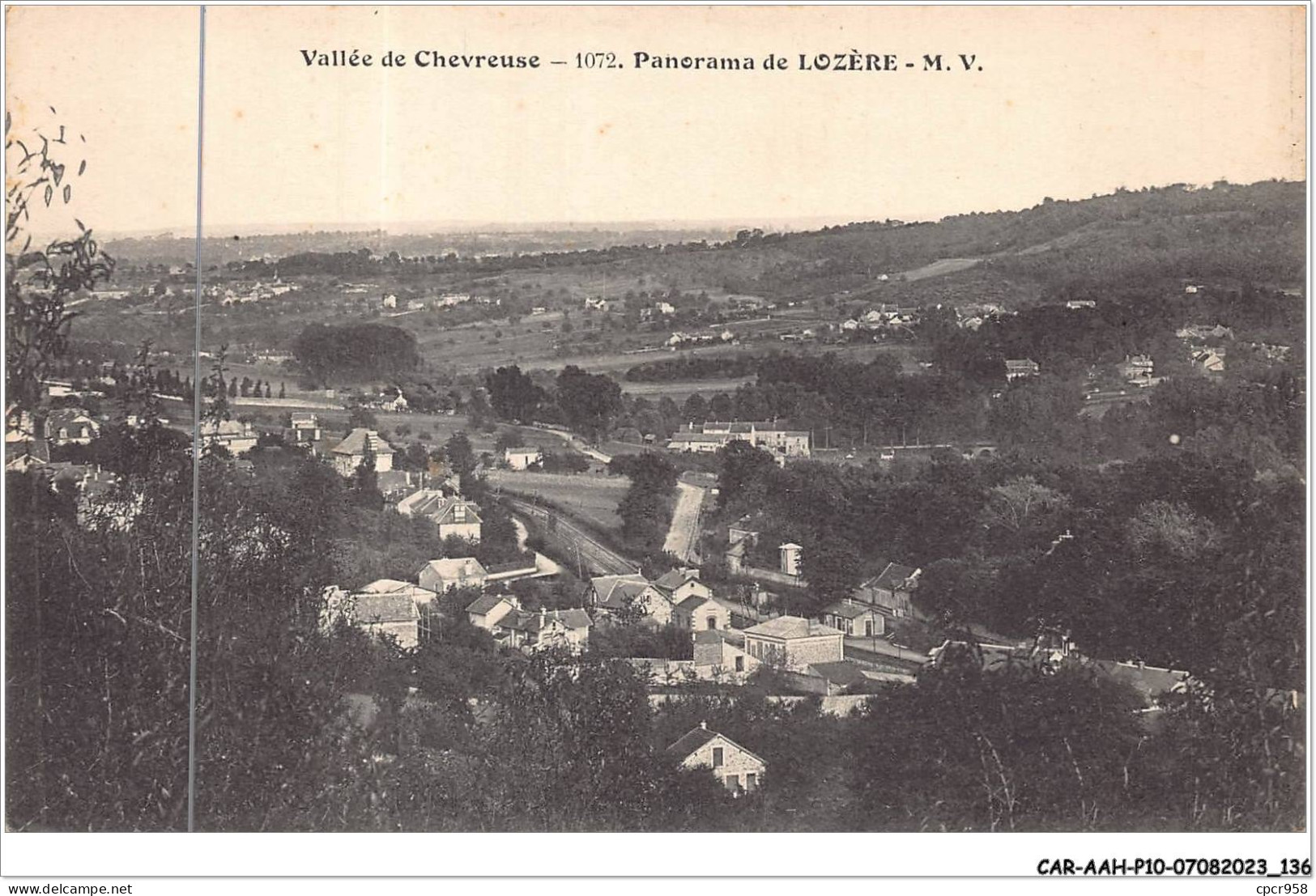 CAR-AAHP10-78-0934 - LA VALLEE DE CHEVREUSE - Panorama De Lozère - Chevreuse