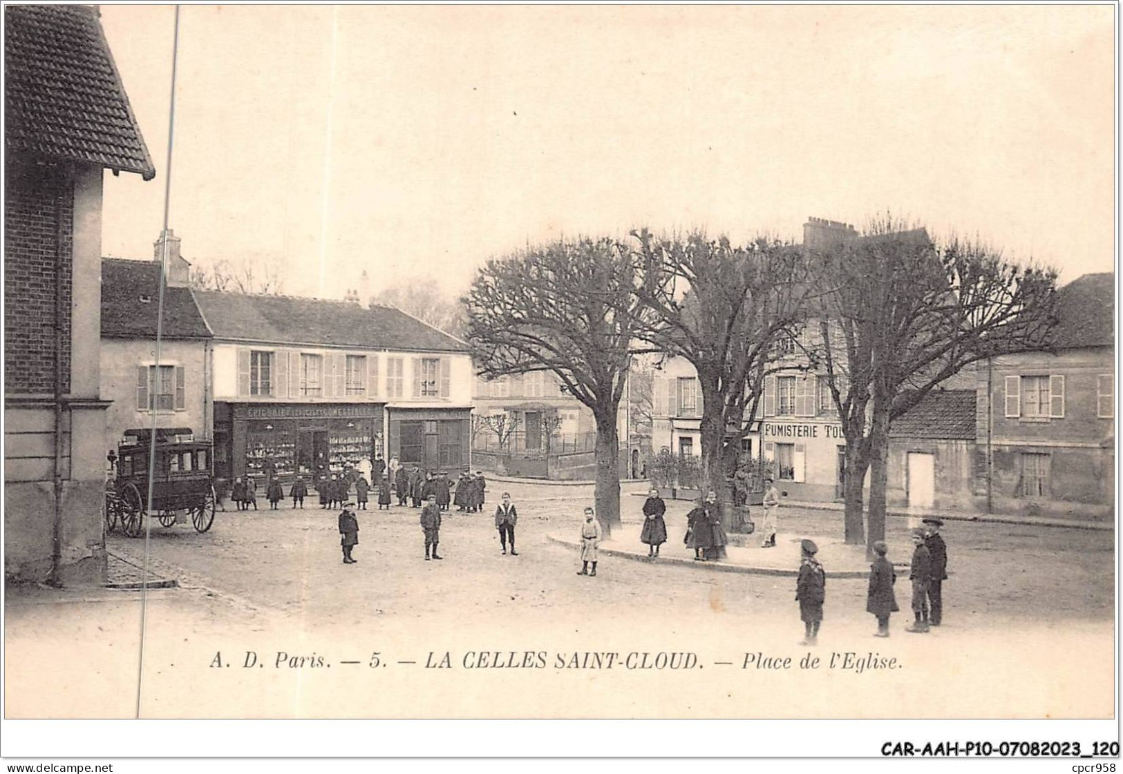 CAR-AAHP10-78-0926 - LA CELLES SAINT-CLOUD - Place De L'église - Autres & Non Classés