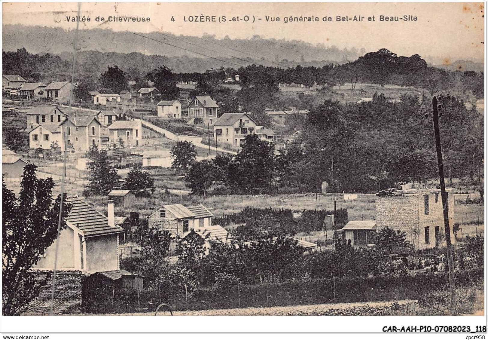 CAR-AAHP10-78-0925 - Vallee De CHEVREUSE - LOZERE - Vue Générale De Bel-air Et Beau-site - Chevreuse