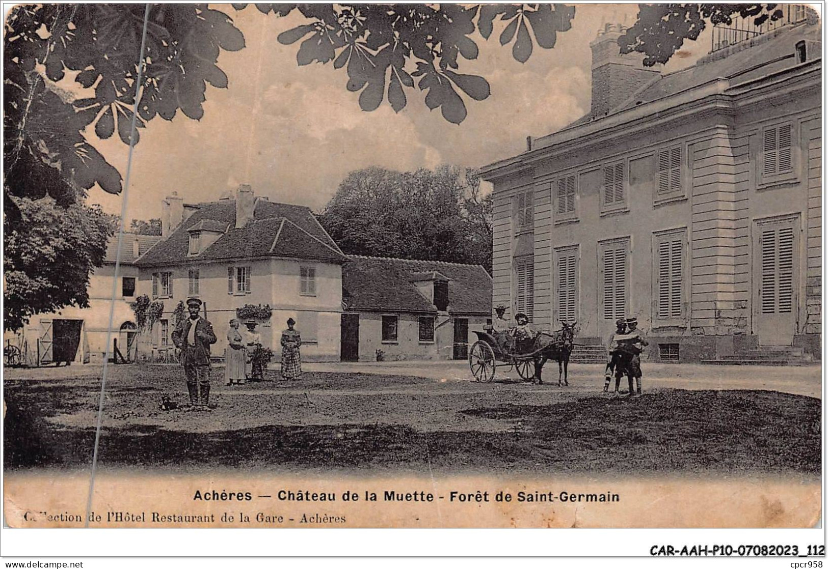 CAR-AAHP10-78-0922 - ACHERES - Château De La Muette - Forêt De Saint-germain - Acheres