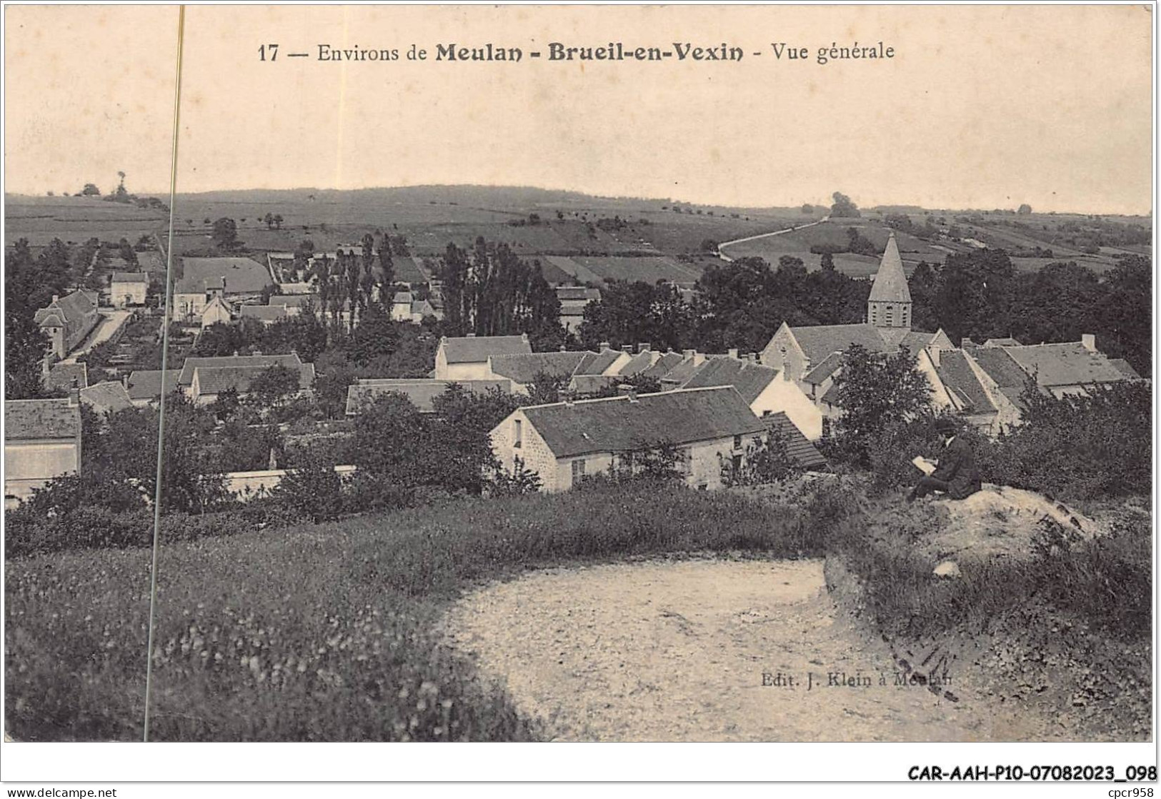 CAR-AAHP10-78-0915 - Environs De MEULAN - BRUEIL-EN-VEXIN - Vue Générale - Meulan