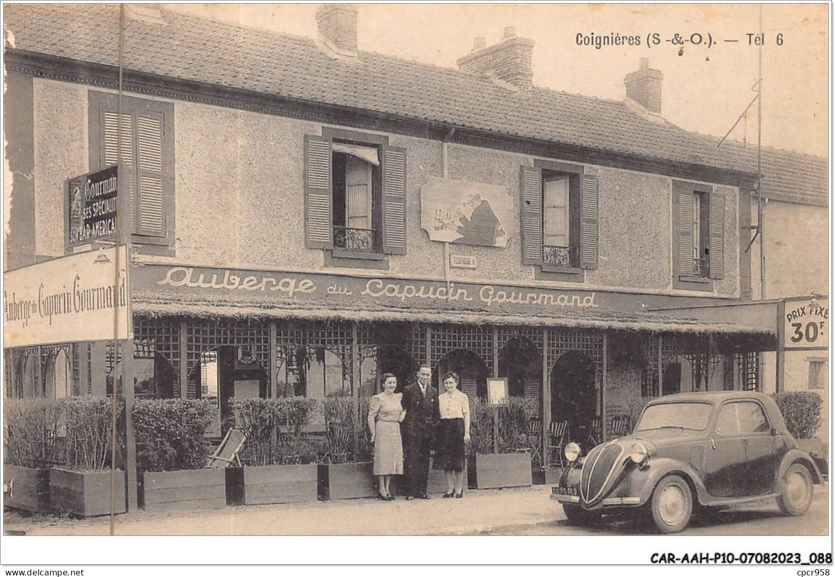 CAR-AAHP10-78-0910 - COIGNIERES - Auberge Du Capucin Gaunmand - Other & Unclassified