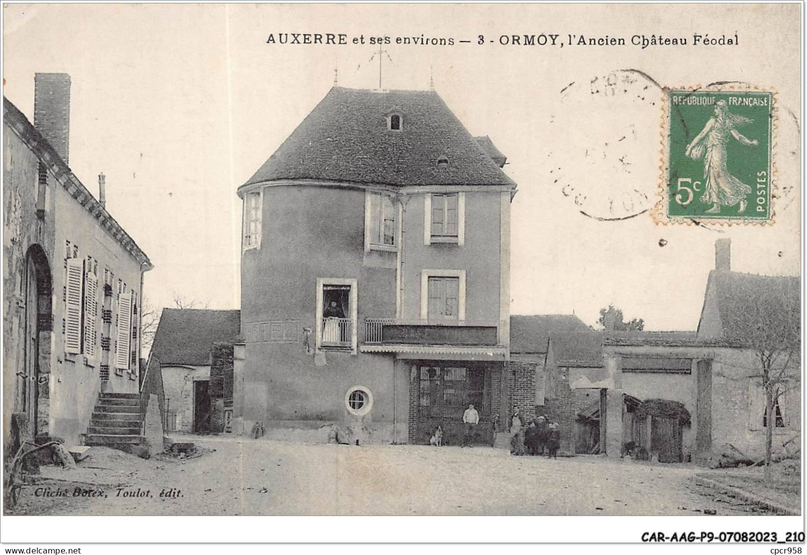 CAR-AAGP9-89-0887 - AUXERRE Et Ses Environs - ORMOY - L'ancien Chateau Feodal  - Auxerre