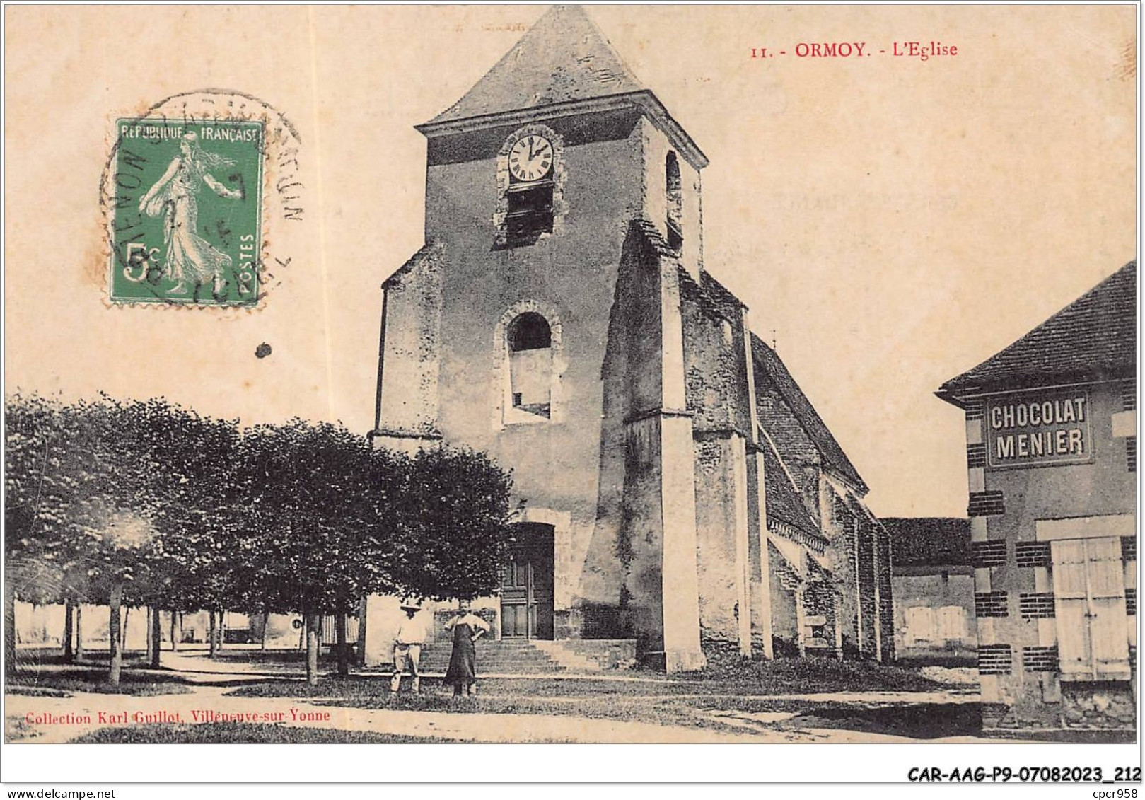 CAR-AAGP9-89-0888 - ORMOY - L'Eglise  - Autres & Non Classés