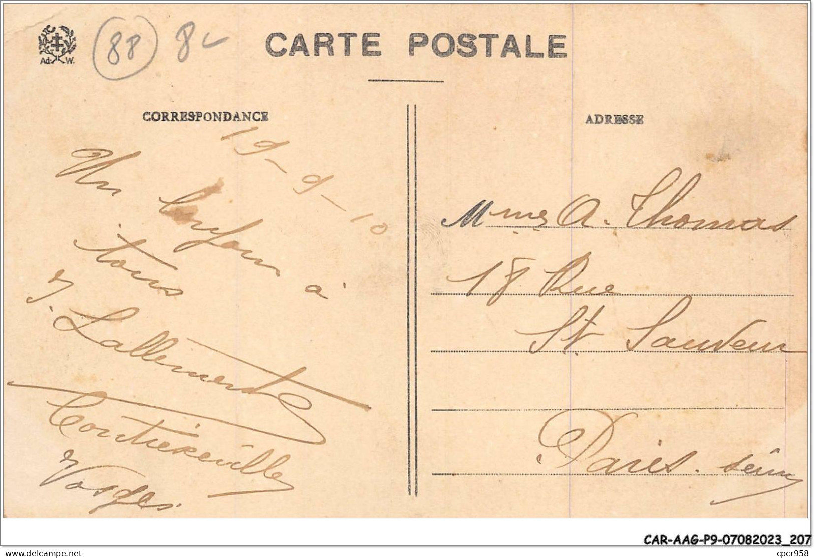 CAR-AAGP9-88-0885 - CONTREXEVILLE - Ferme Des Eveques (Golf Club-Contrexeville) - Sonstige & Ohne Zuordnung