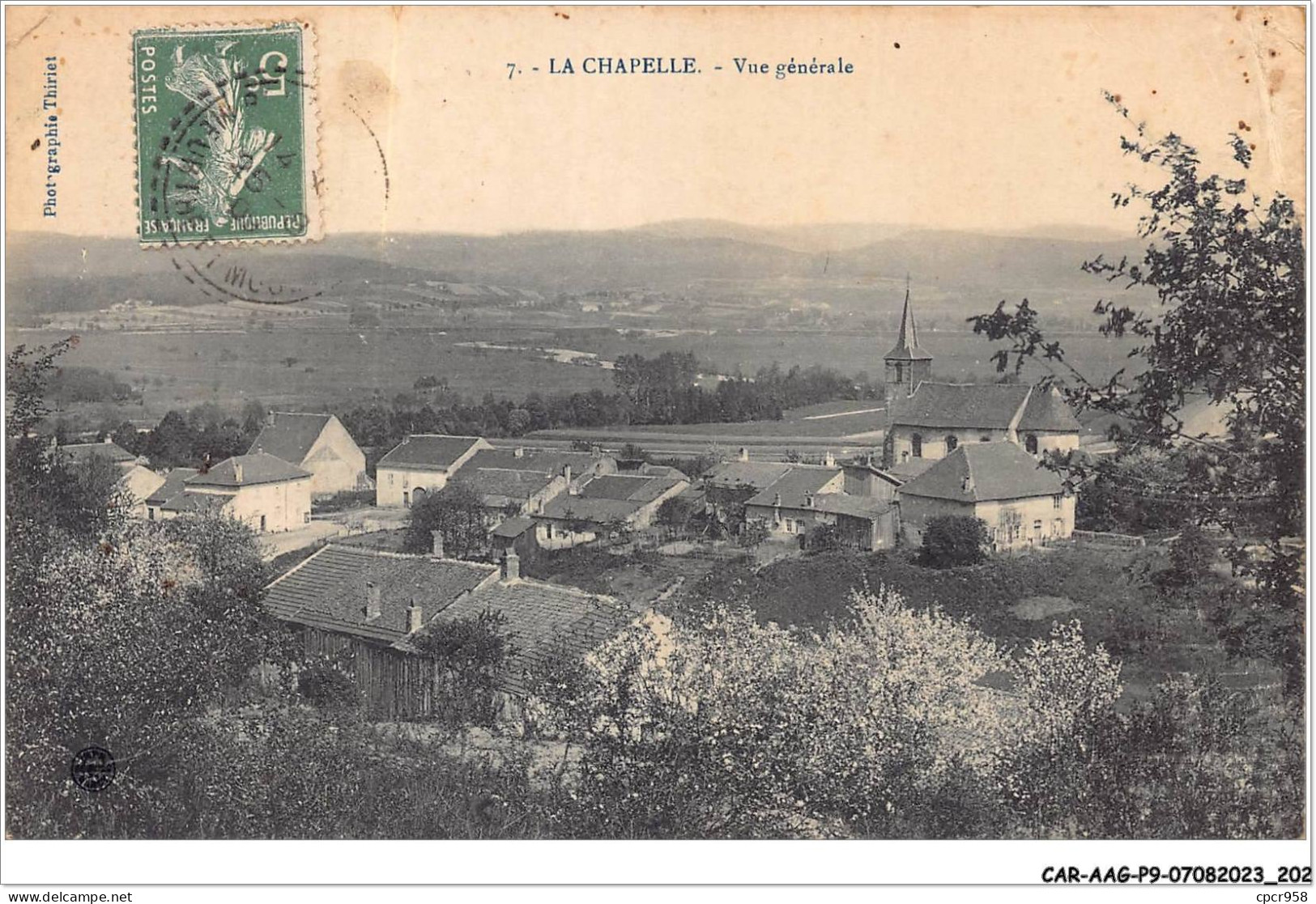 CAR-AAGP9-88-0883 - LA CHAPELLE - Vue Générale - Carte Pliee, Vendue En L'etat - Sonstige & Ohne Zuordnung