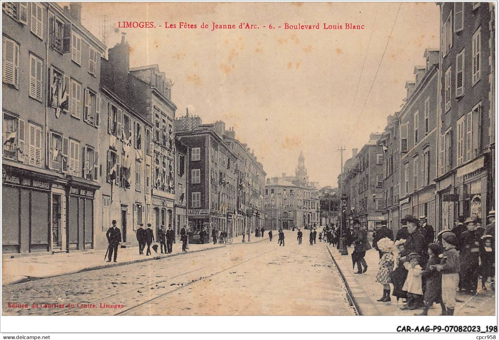 CAR-AAGP9-87-0881 - LIMOGES - Les Fetes De Jeanne D'arc - Boulevard Louis Blanc  - Limoges