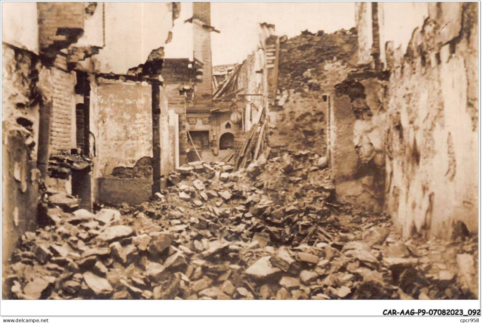 CAR-AAGP9-87-0828 - ORADOUR - Village Détruit Par Les SS - Oradour Sur Glane