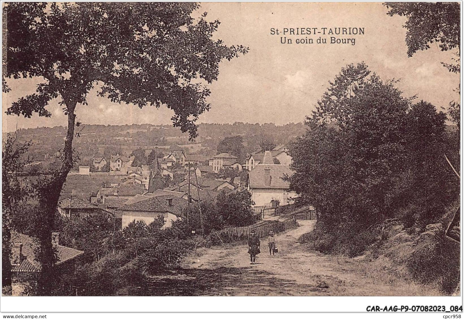 CAR-AAGP9-87-0824 - ST-PRIEST-TAURION - Un Coin Du Bourg  - Saint Priest Taurion