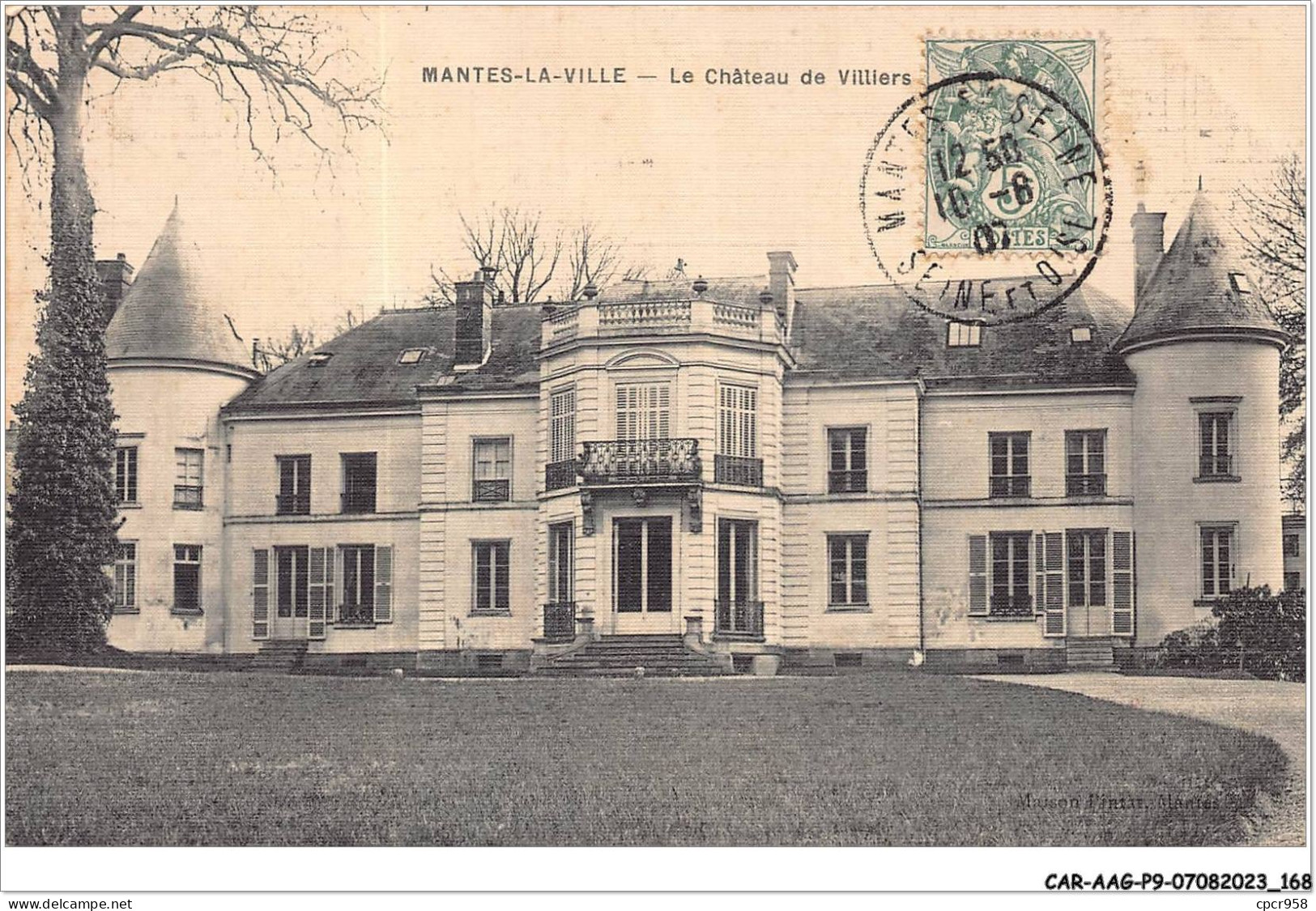 CAR-AAGP9-78-0866 - MANTES-LA-VILLE - Le Chateau De Villiers - Mantes La Ville