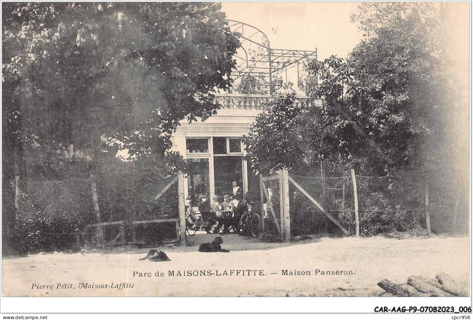 CAR-AAGP9-78-0785 - Parc De MAISONS-LAFFITTE - Maison Panseron  - Maisons-Laffitte