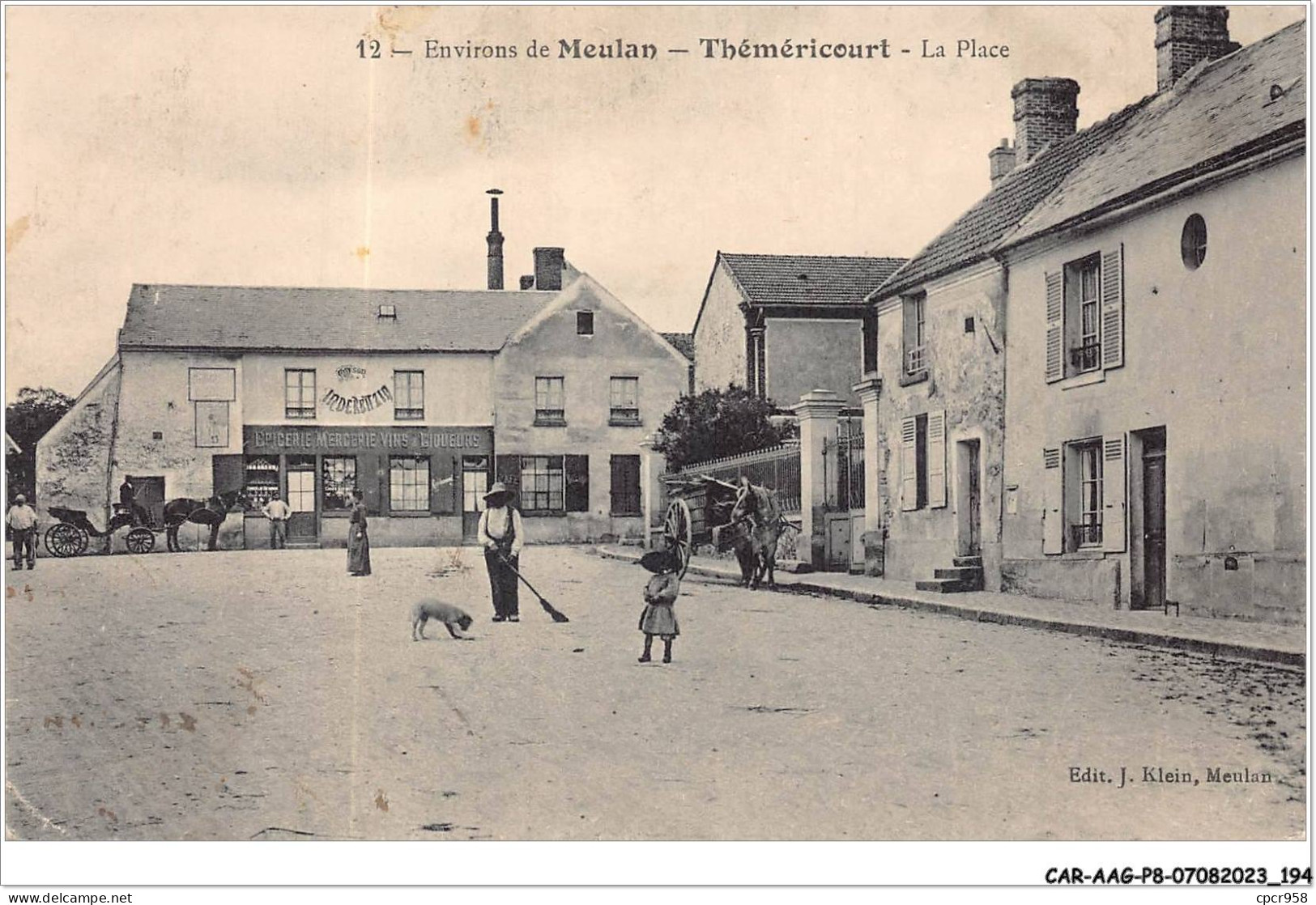 CAR-AAGP8-78-0774 - Environs De MEULAN - Théméricourt - La Place - Andere & Zonder Classificatie