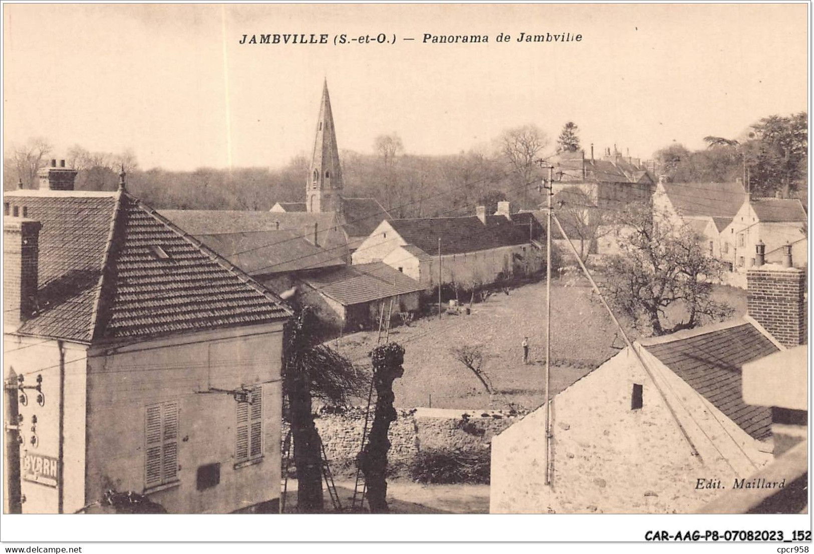 CAR-AAGP8-78-0753 - JAMBVILLE - Panorama De Jamville  - Andere & Zonder Classificatie