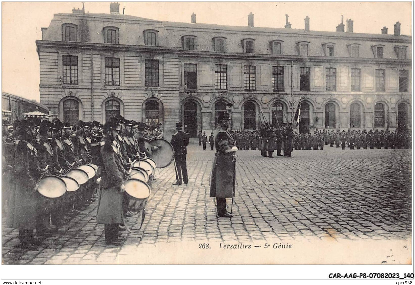 CAR-AAGP8-78-0747 - VERSAILLES - 5eme Genie - Fanfare - Versailles