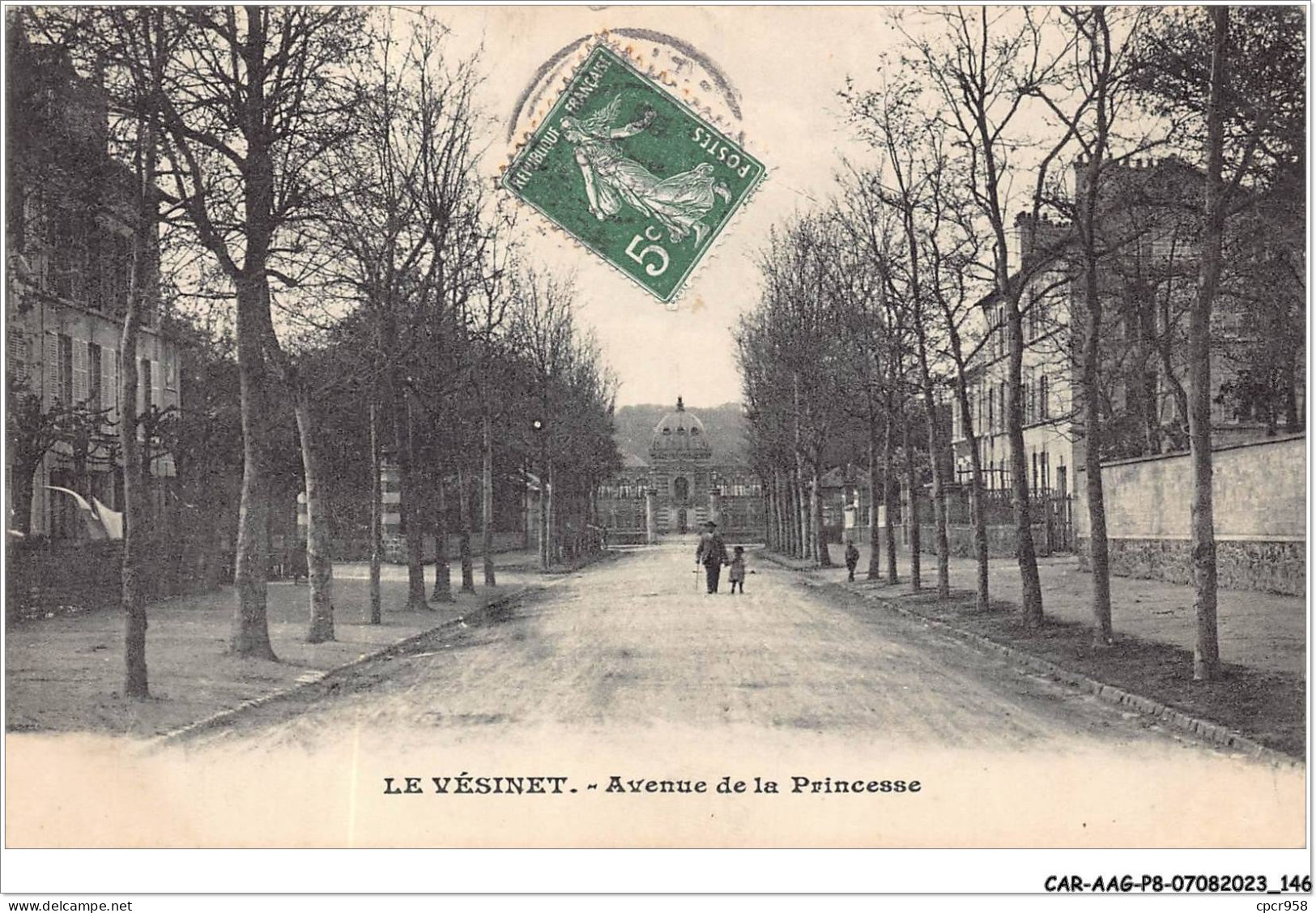 CAR-AAGP8-78-0750 - LE VESINET - Avenue De La Princesse - Le Vésinet