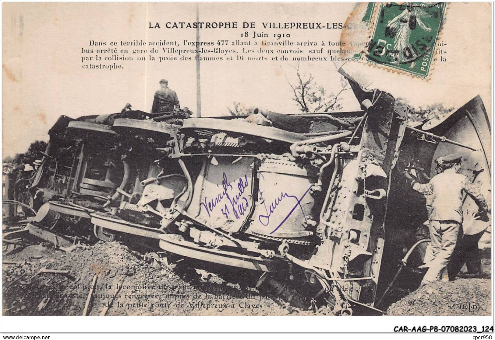 CAR-AAGP8-78-0739 - VILLEPREUX - La Catastrophe - Villepreux
