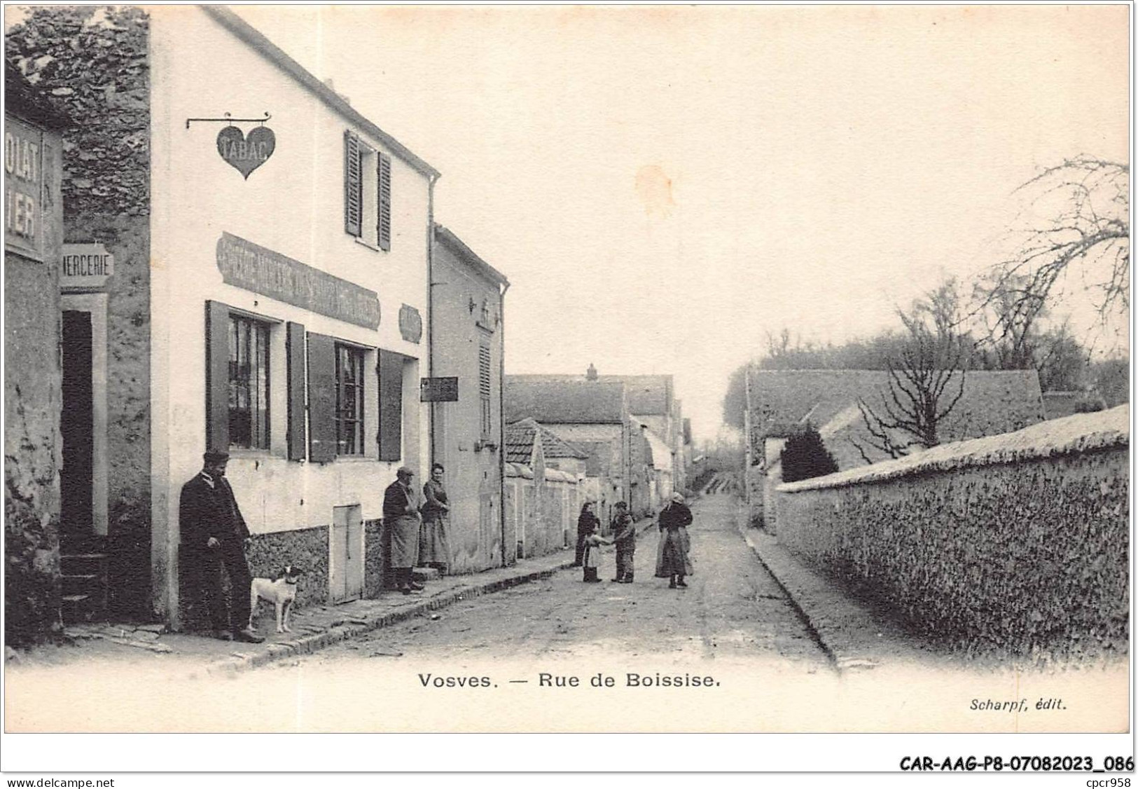 CAR-AAGP8-77-0720 - VOSVES - Rue De Boissise - Sonstige & Ohne Zuordnung