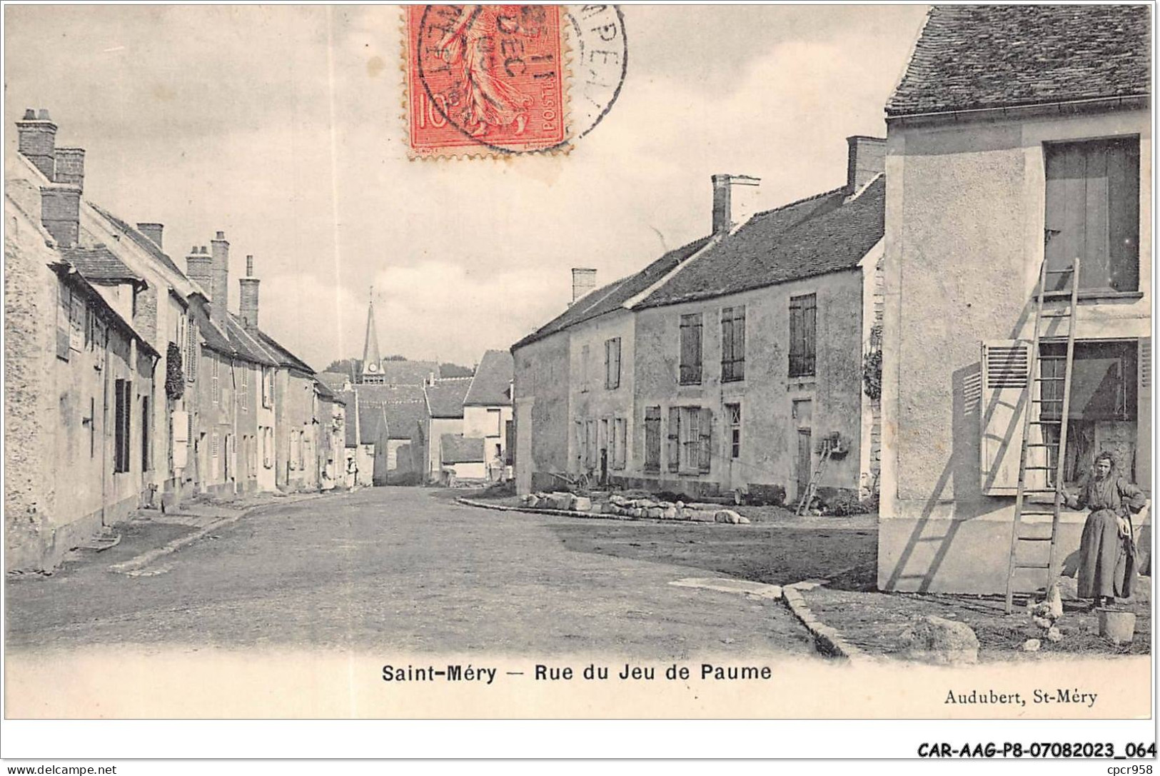 CAR-AAGP8-77-0709 - SAINT-MERY - Rue Du Jeu De Paume  - Sonstige & Ohne Zuordnung