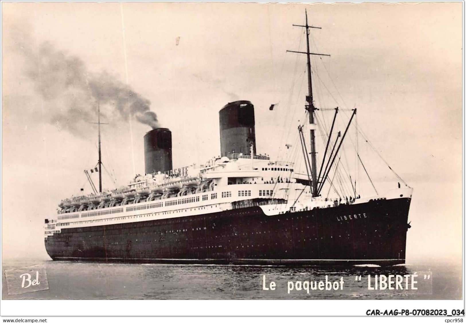 CAR-AAGP8-76-0694 - LE HAVRE - Le Paquebot LIBERTE - Ohne Zuordnung