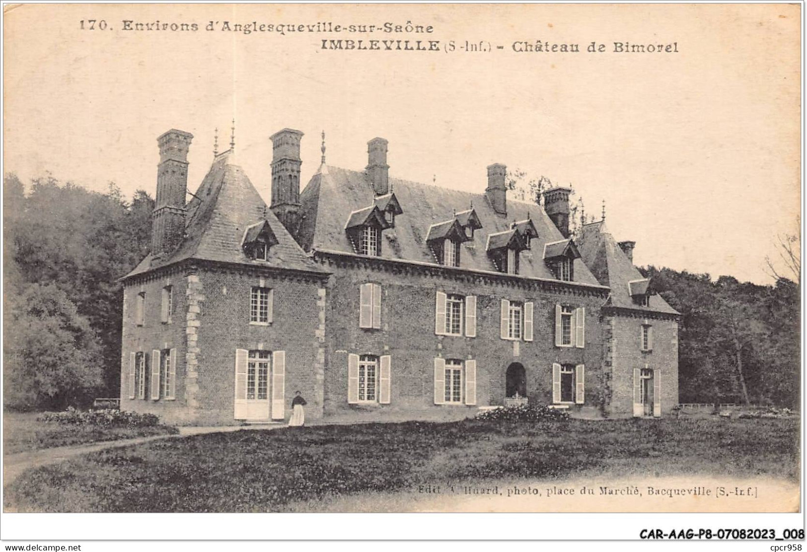 CAR-AAGP8-76-0681 - IMBLEVILLE - Chateau De Bimorel - Sonstige & Ohne Zuordnung